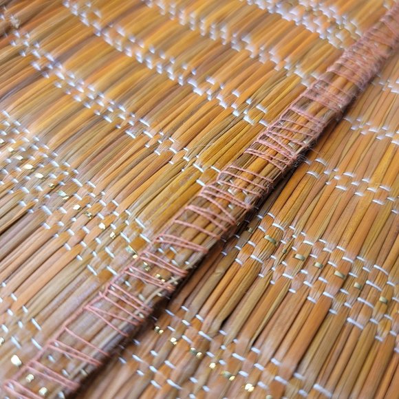 VINTAGE Set of 3 1970's Woven Placemats - Picture 4 of 4